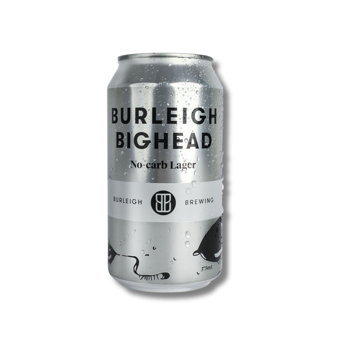 Lager - Burleigh Bighead No Carb Lager 375ml Case of 16 (ABV 4.2%)