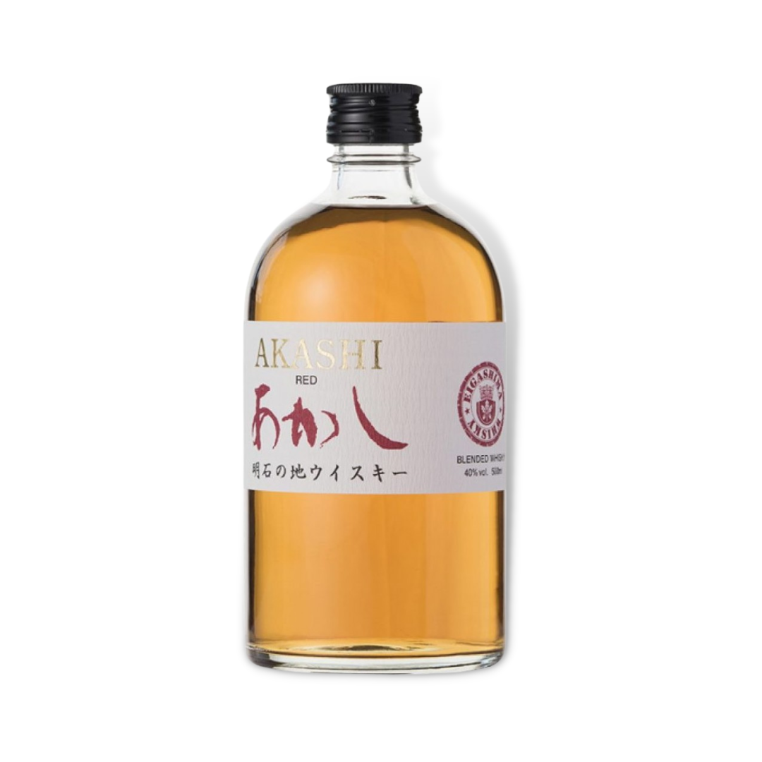 Japanese Whisky - Akashi Red Blended Japanese Whisky 500ml (ABV 40%)