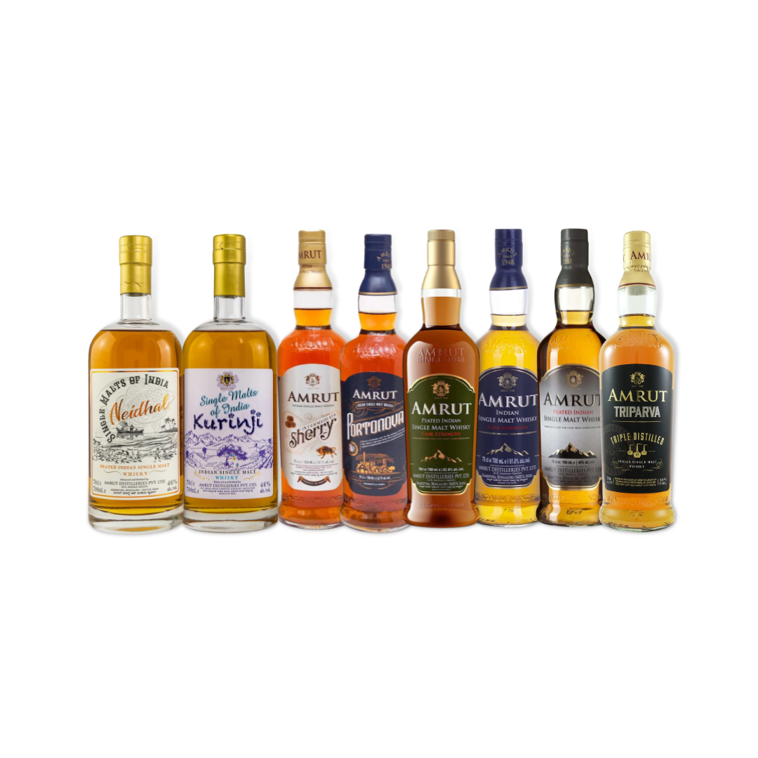 Indian Whisky - Amrut Triparva Indian Single Malt Whisky 700ml (ABV 50%)