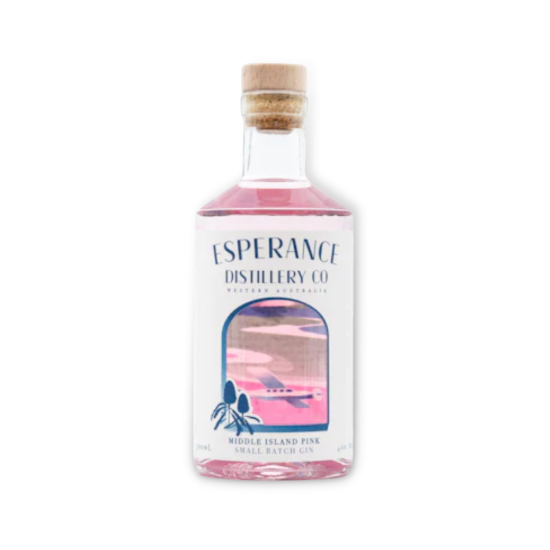 Australian Gin - Esperance Distillery Middle Island Pink Gin 500ml (ABV 40%)