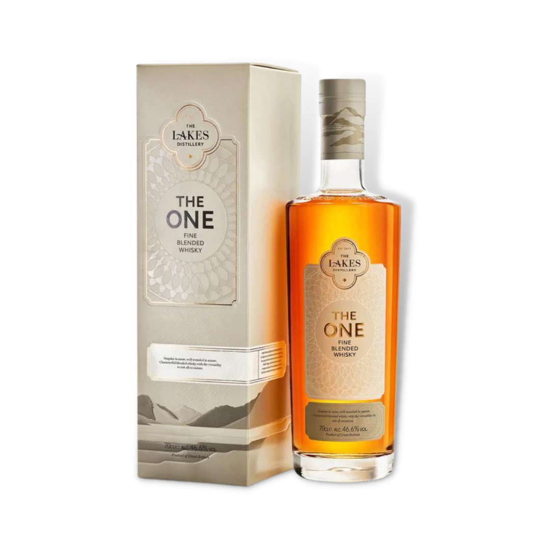 English Whisky - The Lakes The One Fine Blended Whisky 700ml (ABV 46.6%)