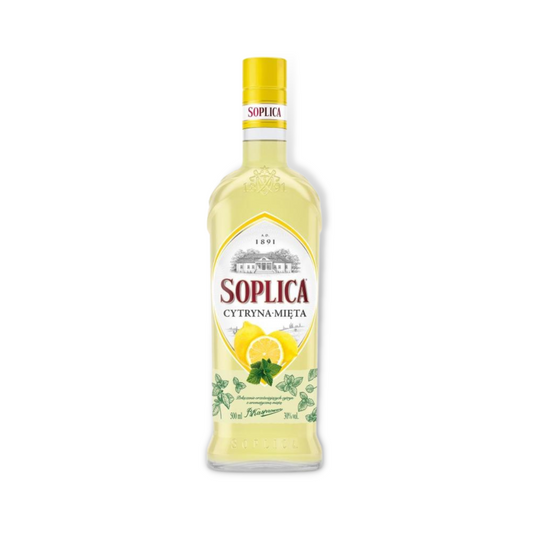 Liqueur - Soplica Lemon & Mint Vodka Liqueur 500ml (ABV 28%)