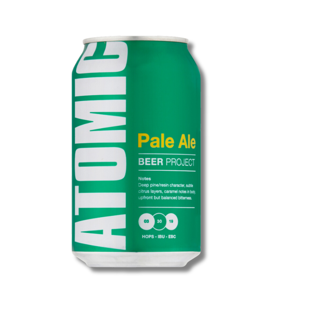 Pale Ale - Atomic Beer Project Pale Ale 330ml Case of 16 (ABV 4.7%)