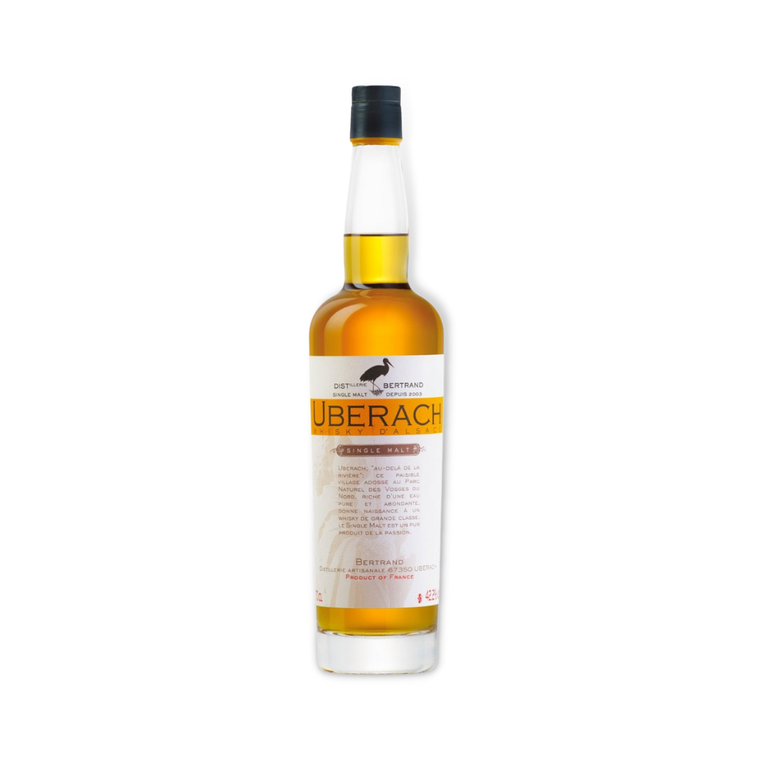 French Whisky - Bertrand Uberach 5 Year Old Single Malt Whisky 700ml (ABV 42.2%)