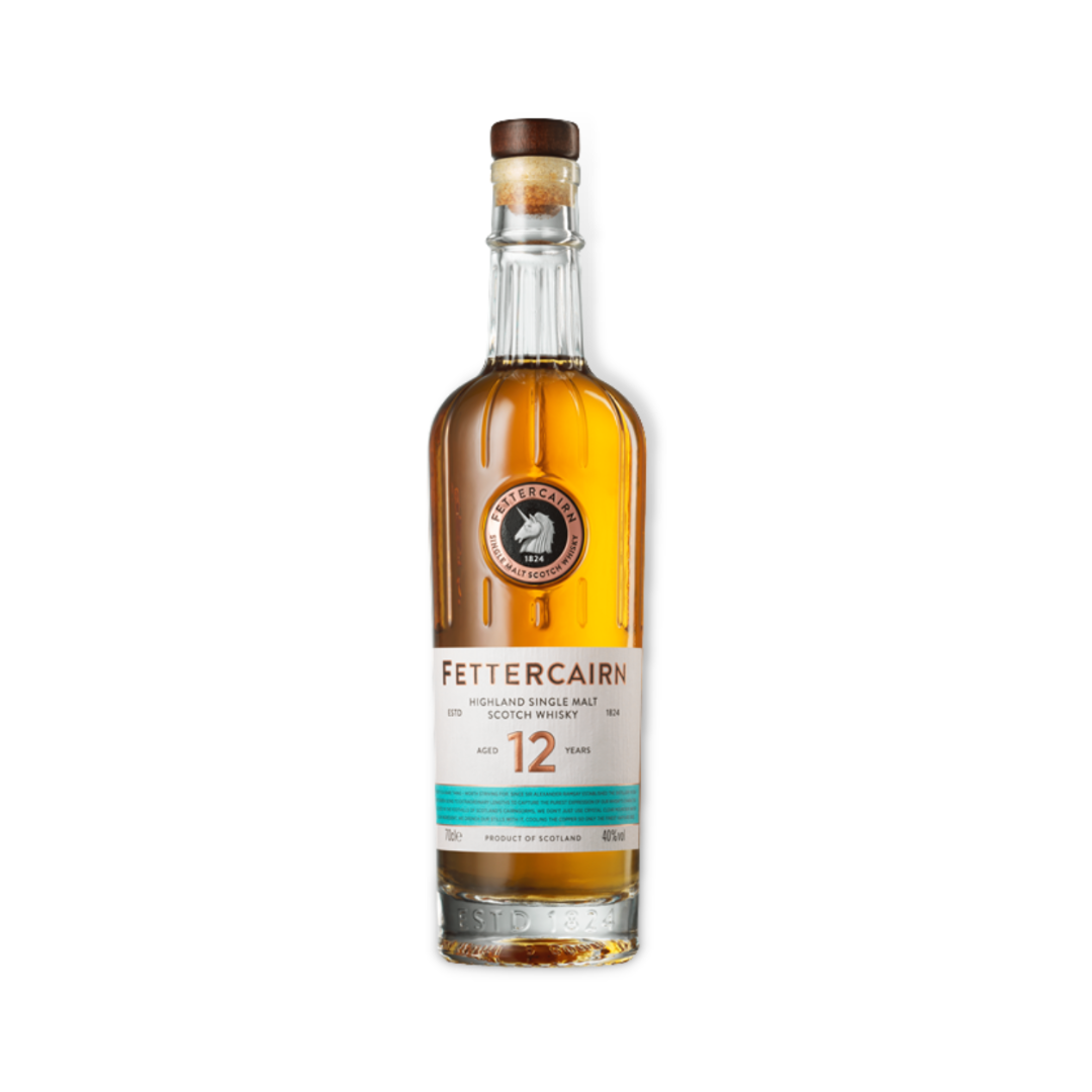 Scotch Whisky - Fettercairn 12 Year Old Highland Single Malt Scotch Whisky 700ml (ABV 40%)