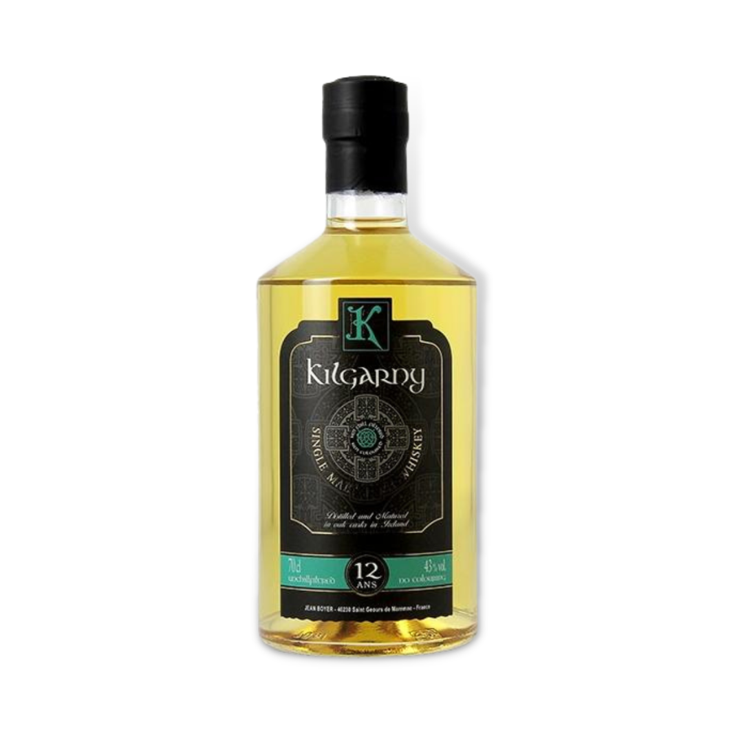 Irish Whiskey - Jean Boyer Kilgarny 12 Year Old Irish Whiskey 700ml (ABV 43%)