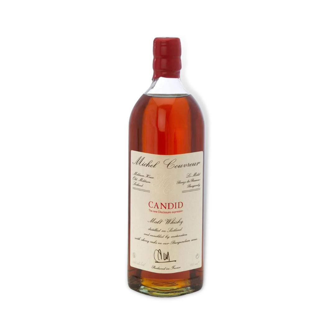 French Whisky - Michel Couvreur Candid Single Malt Whisky 700ml (ABV 43%)