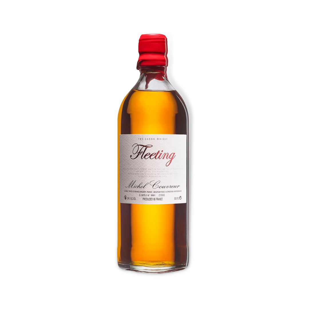 French Whisky - Michel Couvreur Fleeting Q Single Malt Whisky 500ml (ABV 54%)