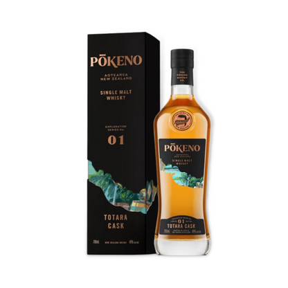 New Zealand Whisky - Pokeno Totara Cask (Exploration Series No.1) Single Malt Whisky 700ml (ABV 46%)