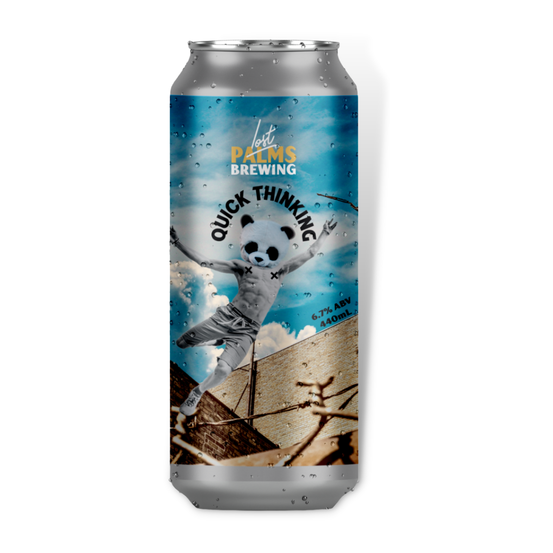 IPA - Lost Palms Quick Thinking IPA 440ml 4 Pack / Case of 16 (ABV 6.7%)