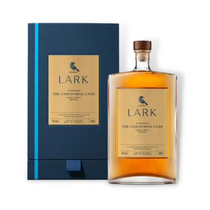 Australian Whisky - Lark The Christmas Cask Single Malt Whisky 2022 Limited Release 500ml / 100ml (ABV 44%)