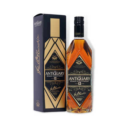 Scotch Whisky - Antiquary 12 Year Old Blended Scotch Whisky 700ml (ABV 40%)