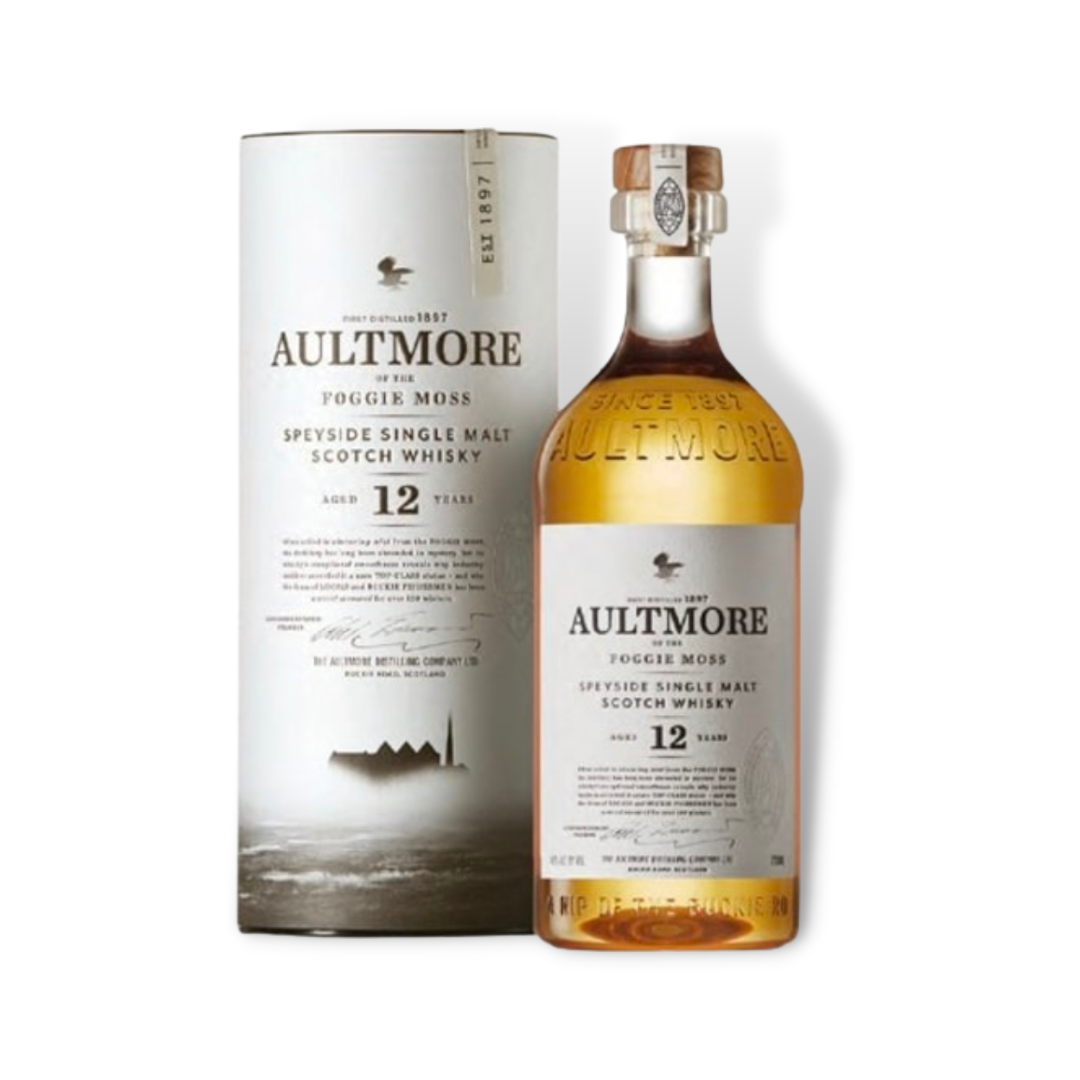 Scotch Whisky - Aultmore 12 Year Old Speyside Single Malt Scotch Whisky 700ml (ABV 46%)