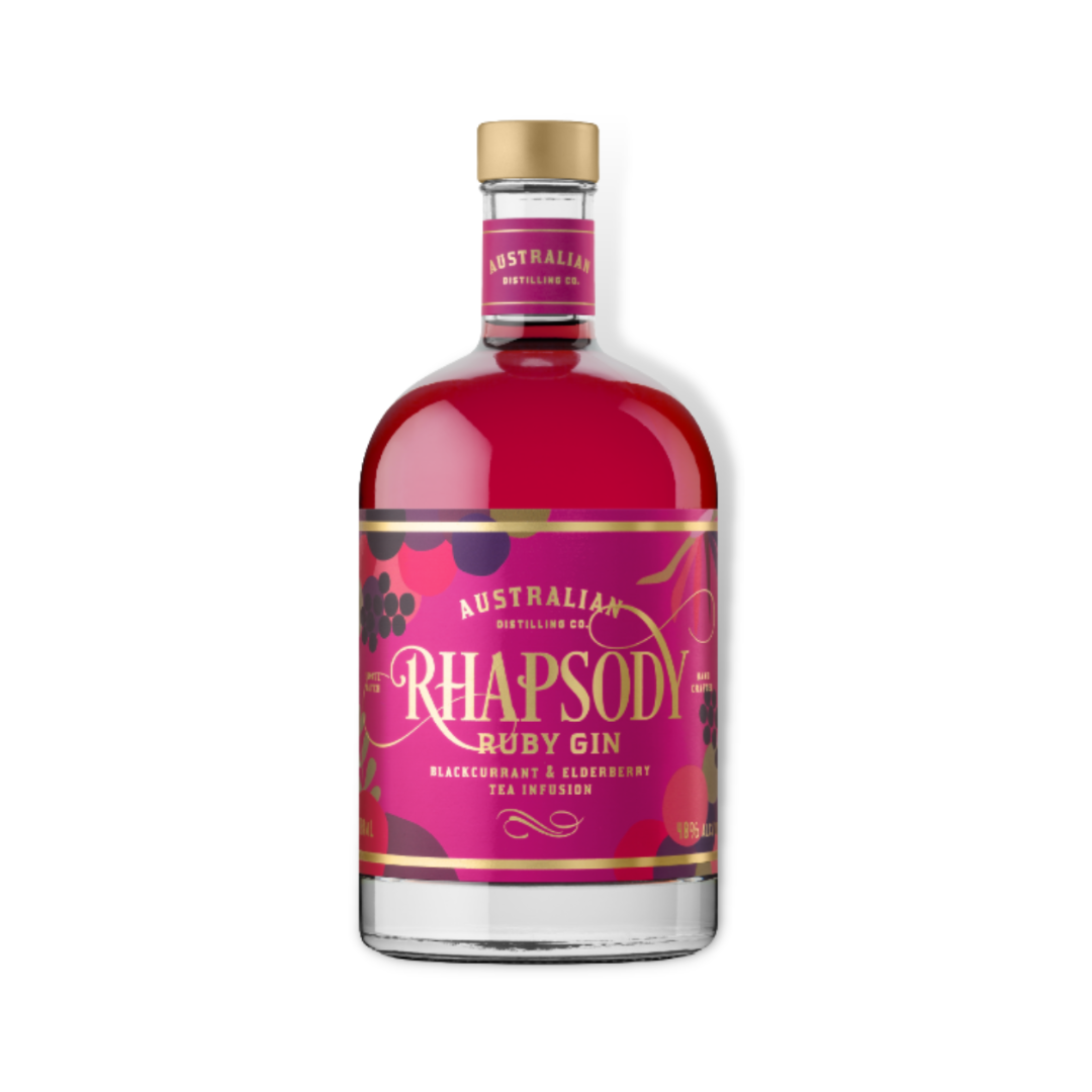 Australian Gin - Australian Distilling Co Rhapsody Ruby Gin 700ml (ABV 40%)