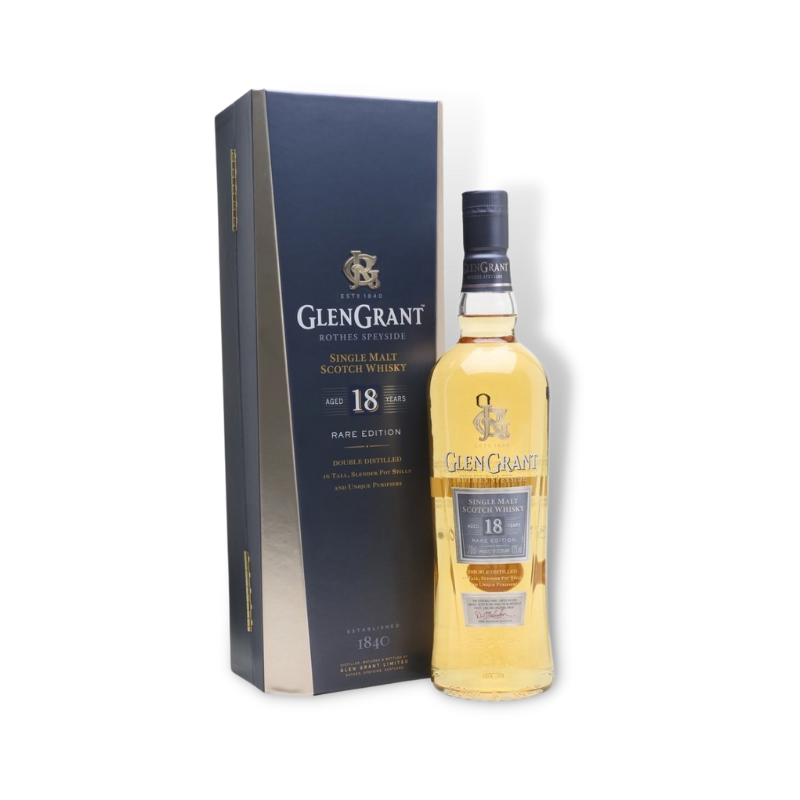 Scotch Whisky - The Glen Grant 18 Year Old Single Malt Scotch Whisky 1ltr (ABV 43%)