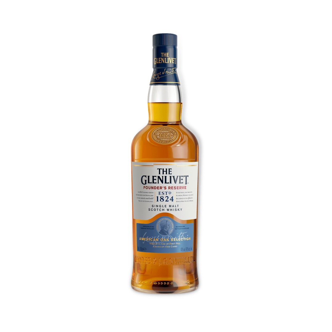 Scotch Whisky - The Glenlivet Founder's Reserve Single Malt Scotch Whisky 700ml (ABV 40%)