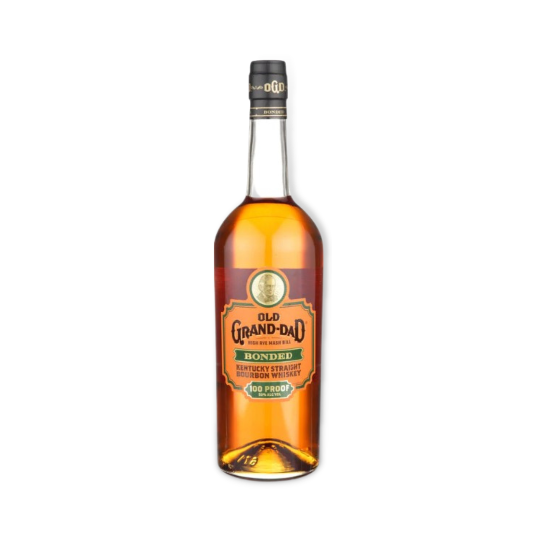 American Whiskey - Old Grand Dad Bonded 100 Proof Kentucky Straight Bourbon Whiskey 1ltr (ABV 50%)