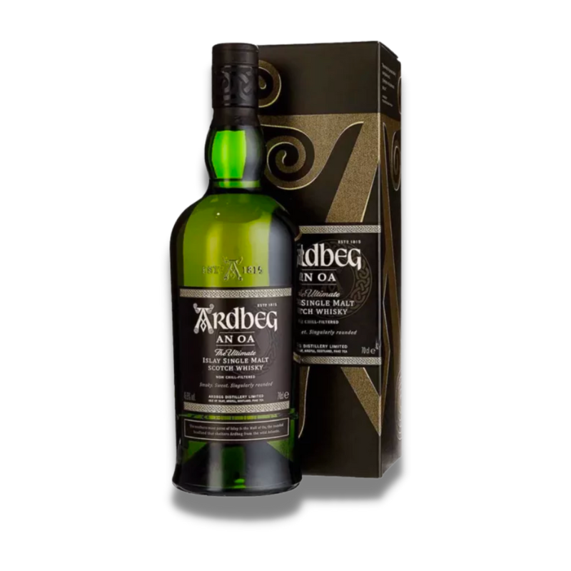Scotch Whisky - Ardbeg An Oa Islay Single Malt Scotch Whisky 700mL (ABV 46.6%)
