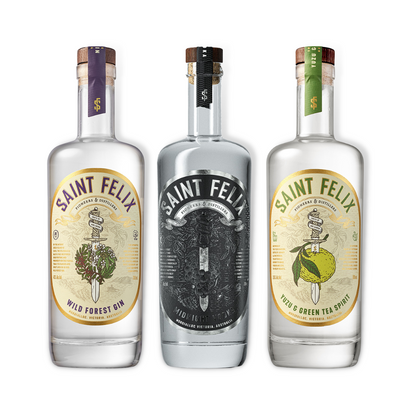 Australian Gin - Saint Felix Distillery Wild Forest Gin 700ml (ABV 42%)