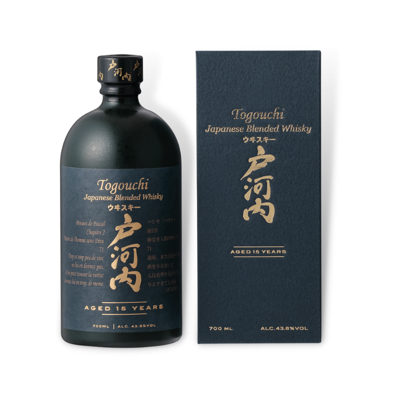 Japanese Whisky - Sakurao Togouchi 15 Year Old Blended Japanese Whisky 700ml (ABV 43.8%)