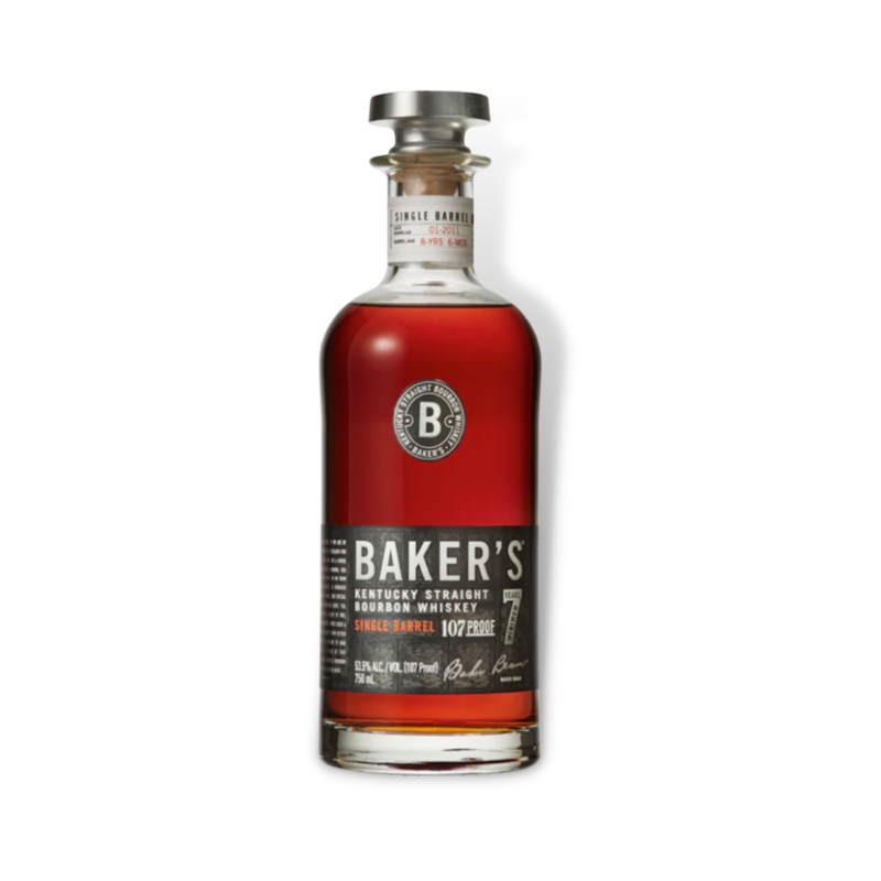 American Whiskey - Baker's Bourbon Whiskey Aged 7 Years 750ml (ABV 53.5%)