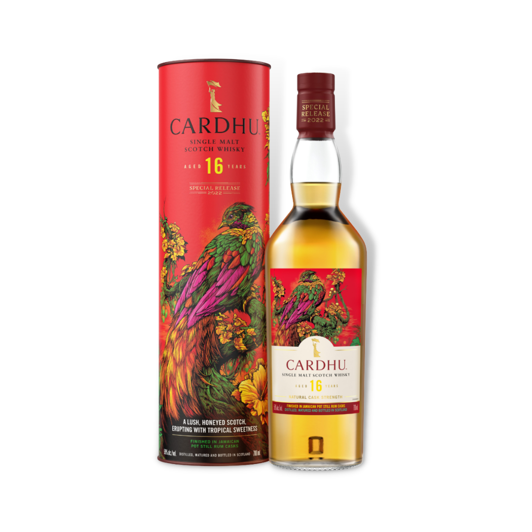 Scotch Whisky - Cardhu 16 Year Old Single Malt Scotch Whisky 700ml (ABV 58%)