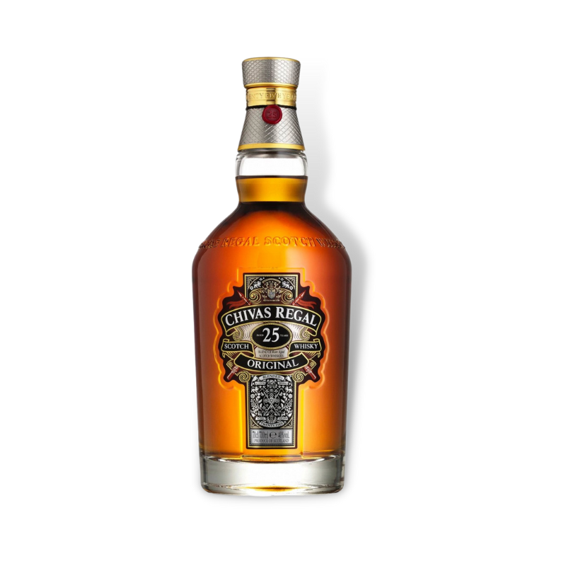 Scotch Whisky - Chivas Regal 25 Year Old Blended Scotch Whisky 700ml (ABV 40%)