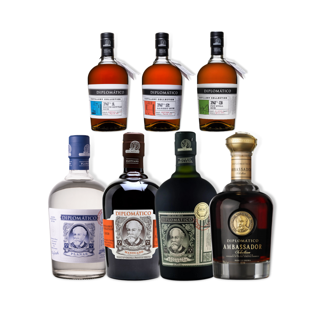 Dark Rum - Diplomatico Distillery Collection No.3 Pot Still Rum 700ml (ABV 47%)