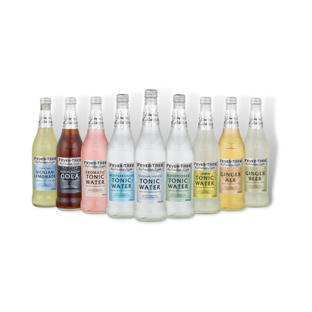 Tonic Water - Fever Tree Naturally Light Tonic Water 200ml (Pack of 4)