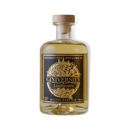 Australian Gin - Giniversity Limeburners Whisky Cask Australian Gin 500ml (ABV 45%)