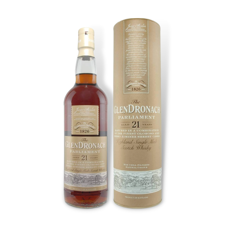 Scotch Whisky - GlenDronach 21 Year Old Parliament Whisky 700ml