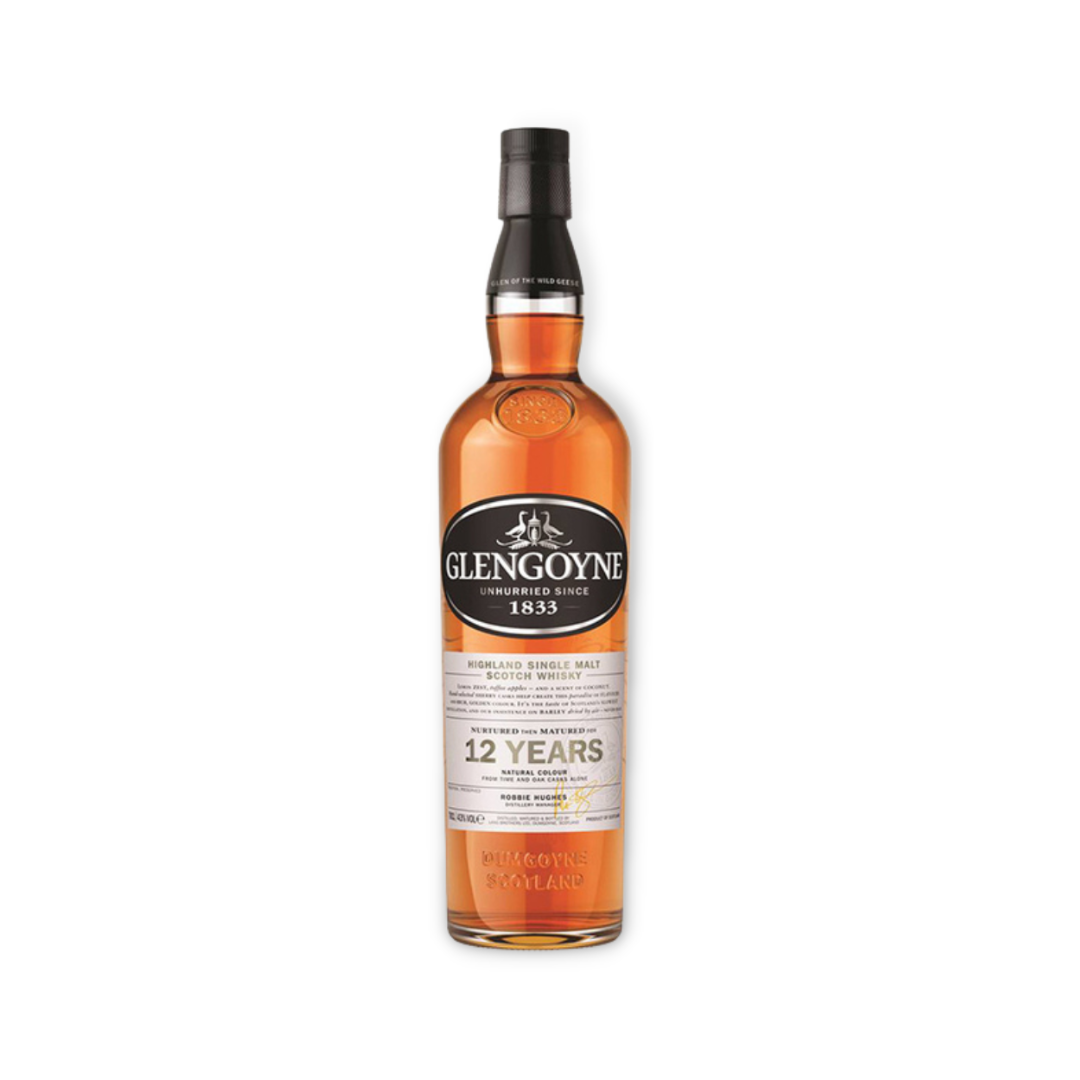 Scotch Whisky - Glengoyne 12 Year Old Highland Single Malt Scotch Whisky 700ml (ABV 43%)