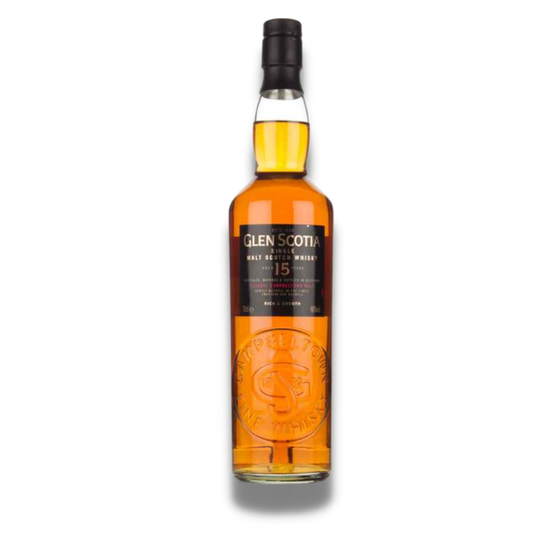 Scotch Whisky - Glen Scotia 15 Year Old Single Malt Scotch Whisky 700ml (ABV 46%)