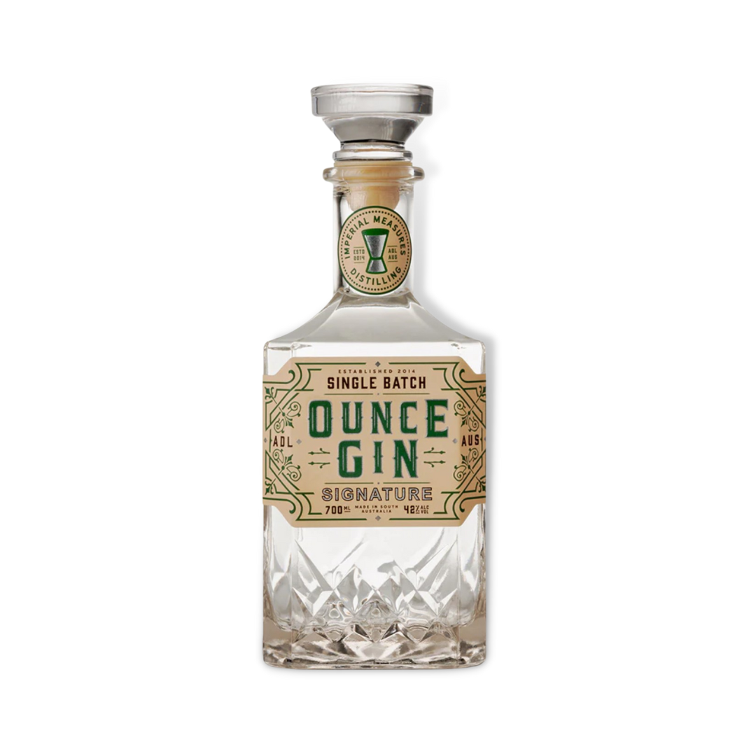 Australian Gin - Imperial Measures Distilling "Signature" Ounce Gin 700ml (ABV 40%)
