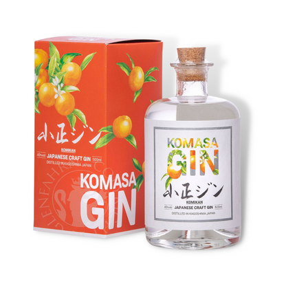 Japanese Gin - Komasa Gin Komikan Japanese Crafted Gin 500ml (ABV 40%)