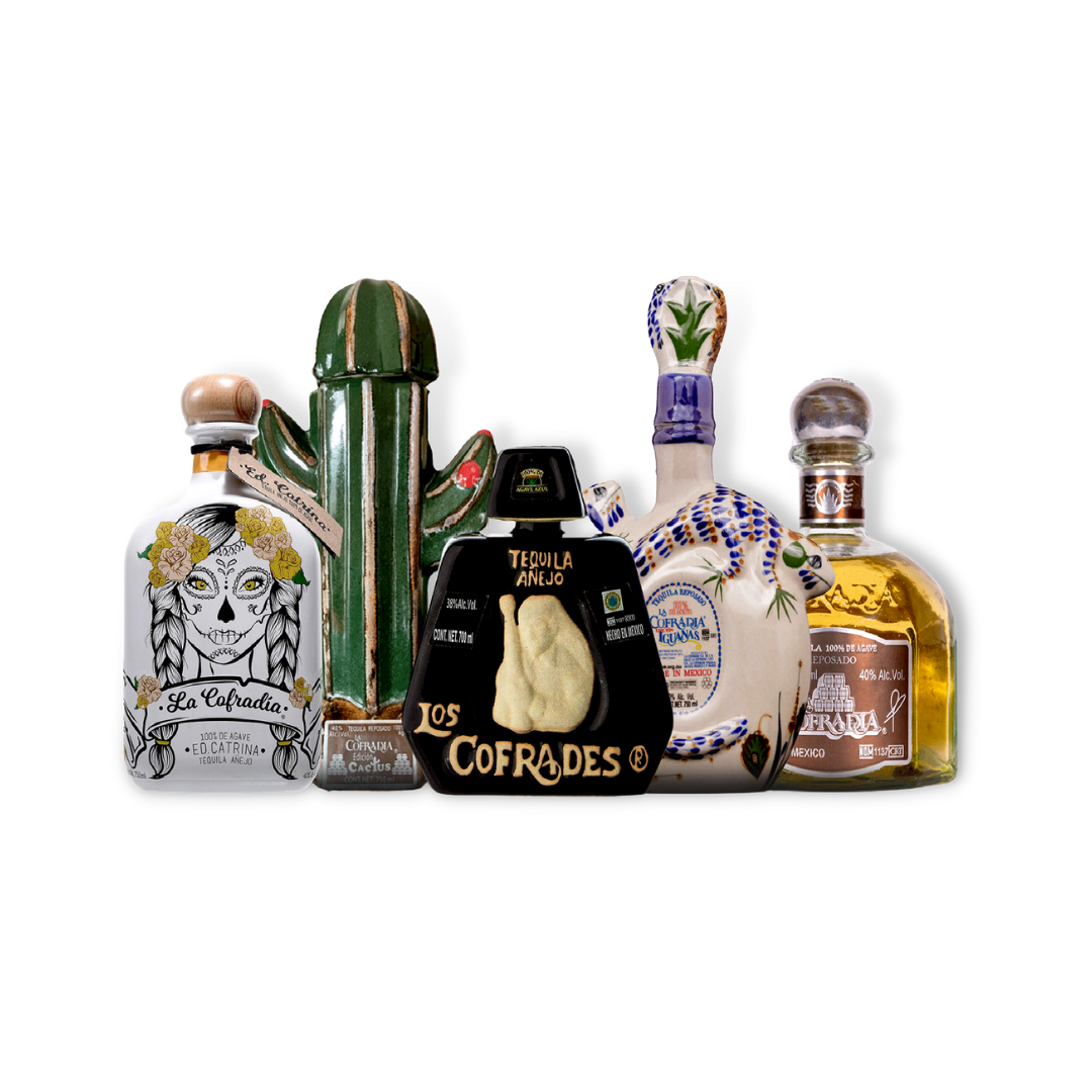 Anejo - Casa La Cofradia Ceramica Anejo Tequila 700ml (ABV 38%)