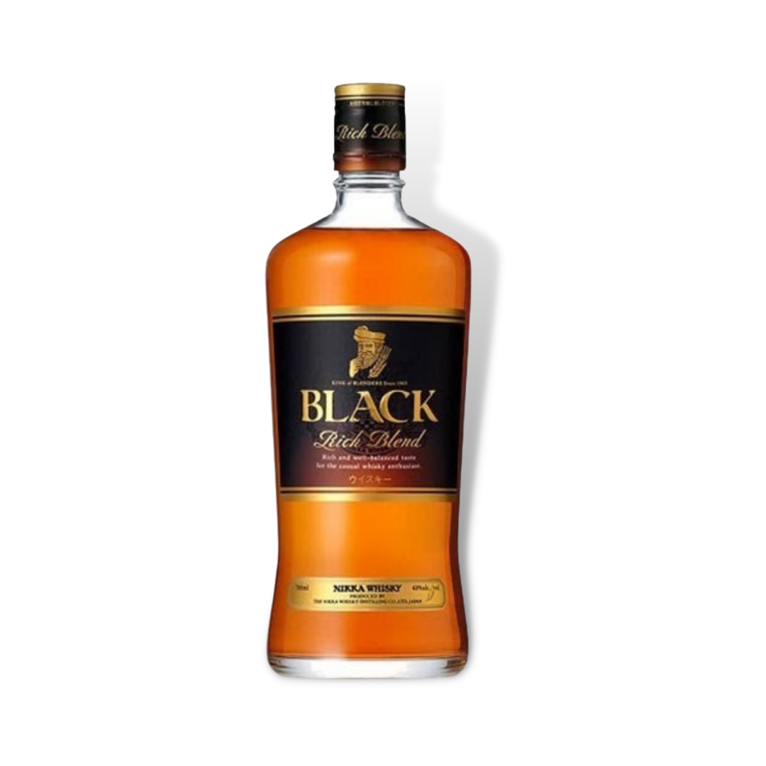 Japanese Whisky - Nikka Black Rich Blend Japanese Whisky 700ml (ABV 40%)
