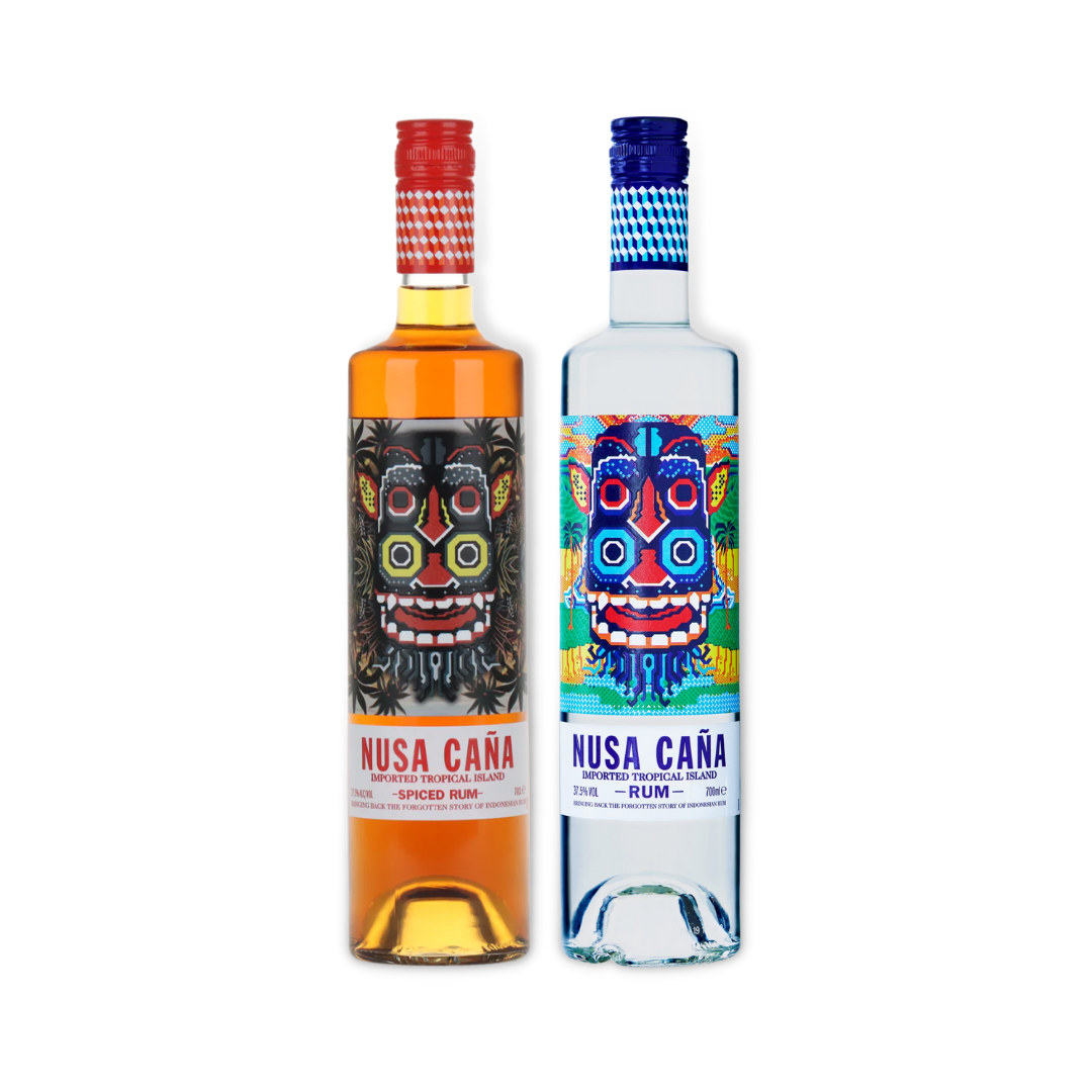 Cana Nusa Rum (ABV 37.5%) Collections – 700ml Luca Spiced