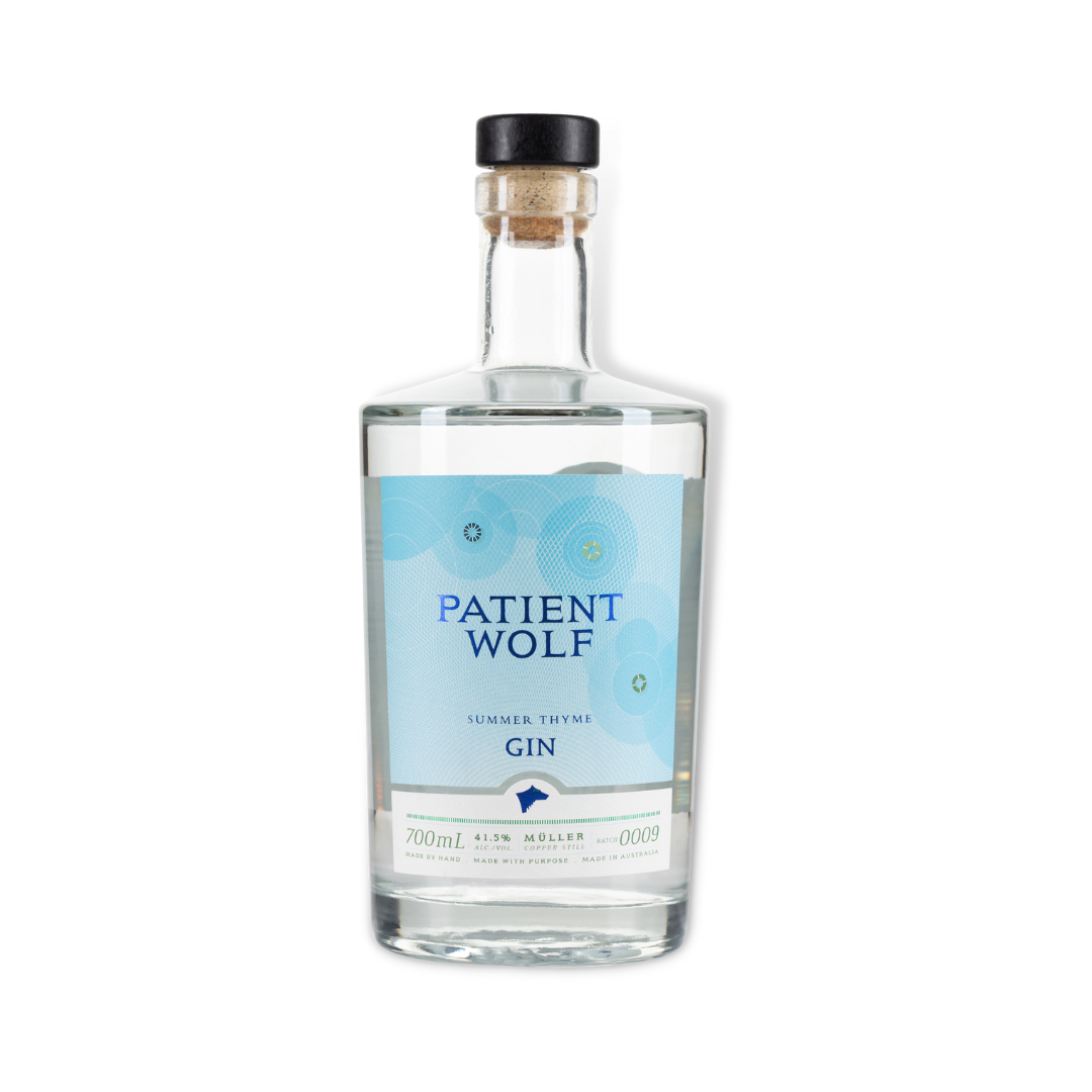 Australian Gin - Patient Wolf Melbourne Dry & Summer Thyme Gin Twin Pack (2 x 350ml) (ABV 41.5%)