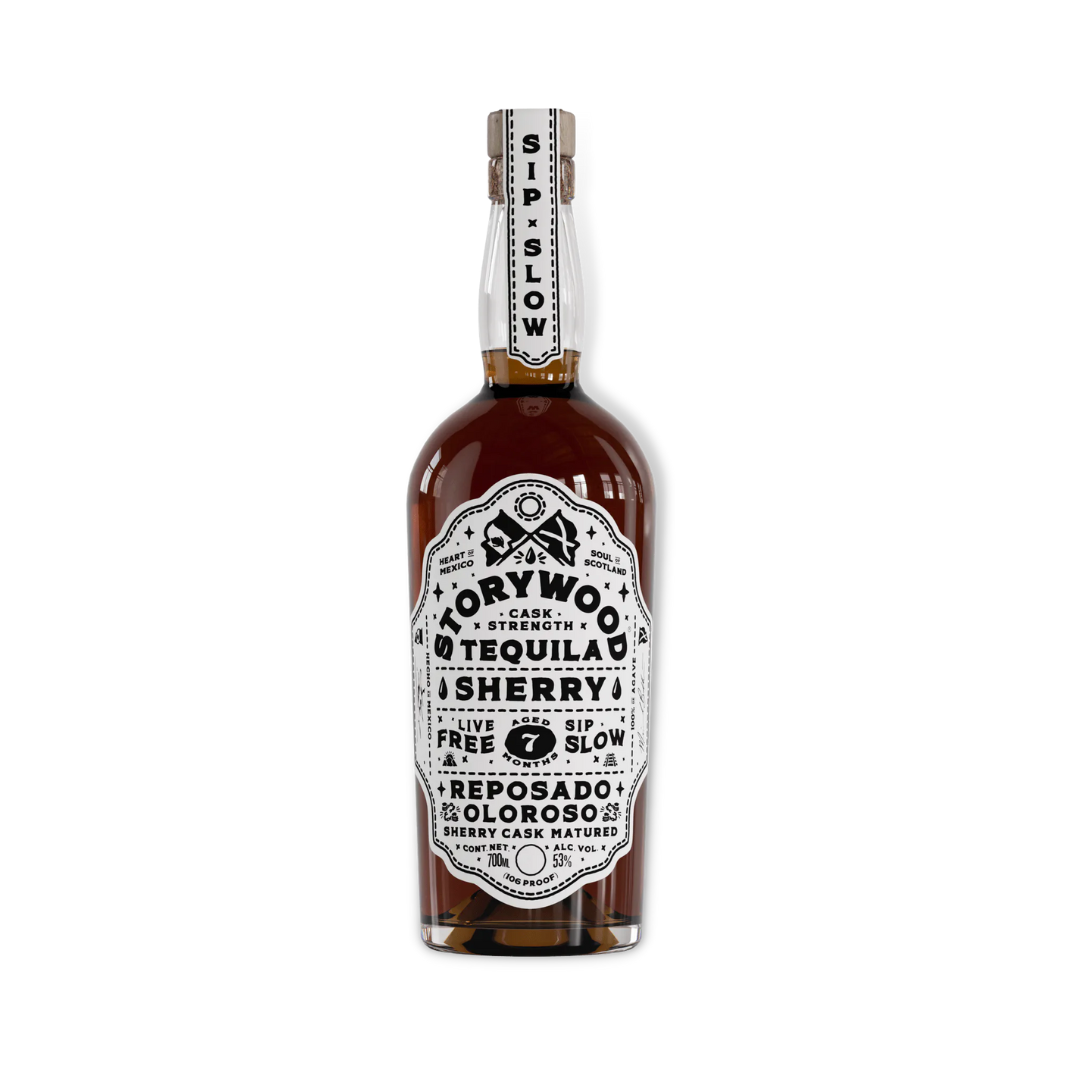Reposado - Storywood Sherry 7 Reposado Tequila 700ml (ABV 53%)