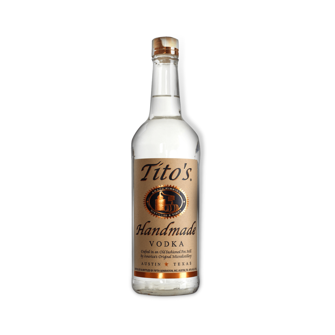 American Vodka - Tito's Handmade Vodka 700ml / 1ltr (ABV 40%)