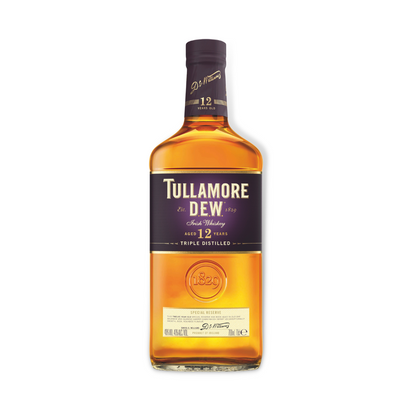 Irish Whiskey - Tullamore D.E.W 12 Year Old Irish Whiskey 700ml (ABV 40%)