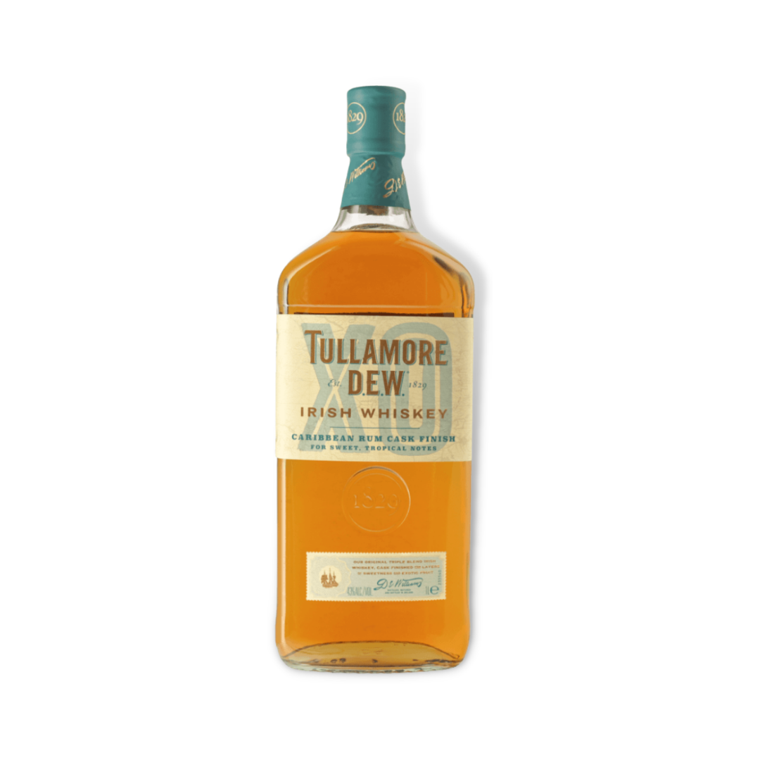 Irish Whiskey - Tullamore D.E.W XO Caribbean Rum Cask Irish Whiskey 1ltr (ABV 43%)